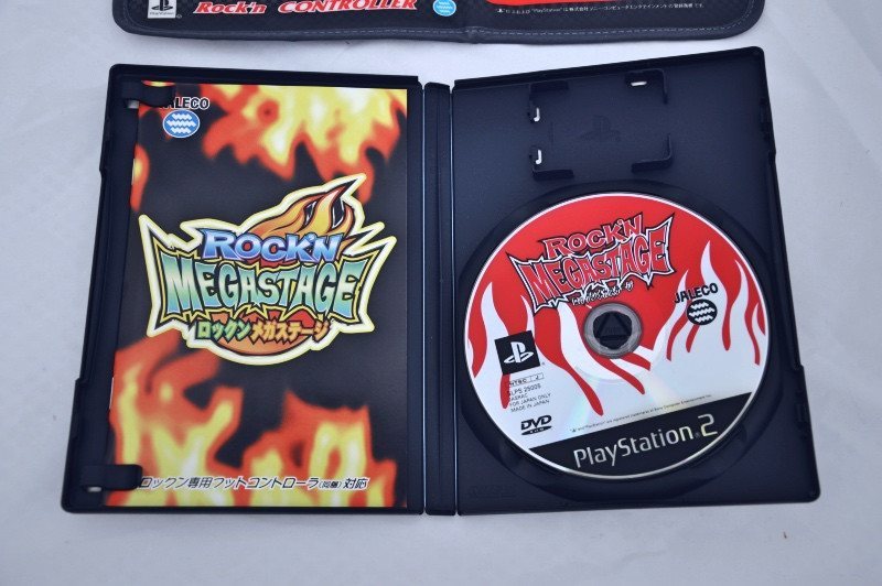 Controllers & Attachments - Game | PS2 Rockin' Mega Stage Music Game With Foot Controller Japanese Ntsc-j