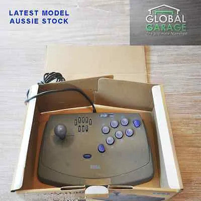 Controller | Sega Saturn | Grey Virtua Stick Joystick HSS-0104 Joystick Controllers Controllers & Attachments Sega