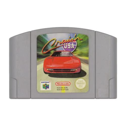 Game | Nintendo N64 | Cruis'n USA Physical Video Games Game Nintendo
