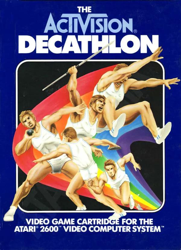 Game | Atari 2600 | Activision Decathlon Physical Video Games Game Atari