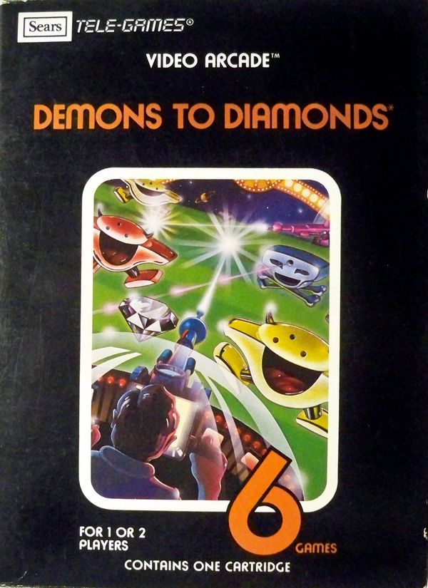 Game | Atari 2600 | Demons To Diamonds (Tele Games)