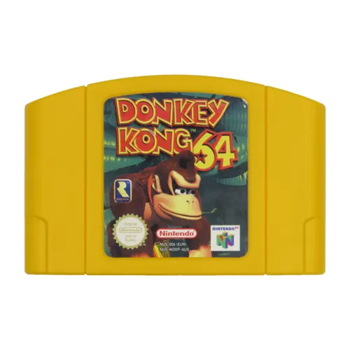 Game | Nintendo N64 | Donkey Kong 64 Physical Video Games Game Nintendo