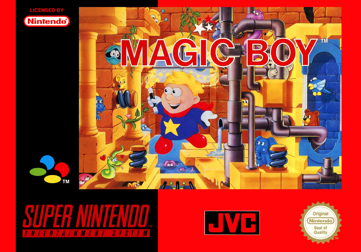 Game | Super Nintendo SNES | Magic Boy Physical Video Games Game Nintendo