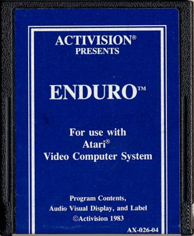 Game | Atari 2600 | Enduro (Blue Label)