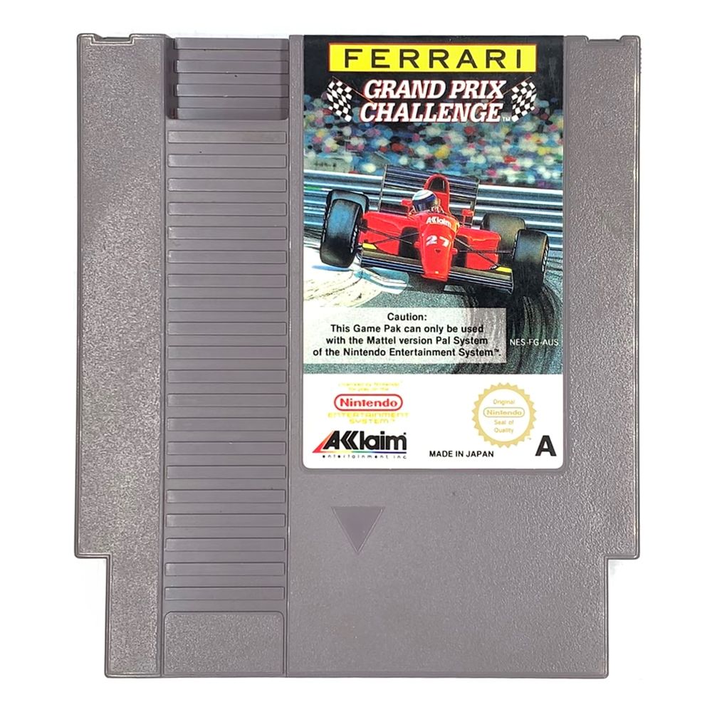 Game | Nintendo NES | Ferrari Grand Prix Challenge