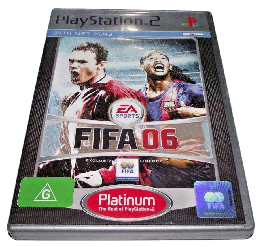 Game | Sony PlayStation PS2 | FIFA 06 (Platinum) Physical Video Games Game Sony
