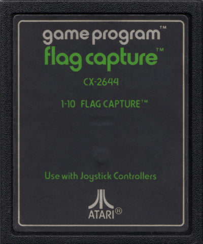 Game | Atari 2600 | Flag Capture (Text Label)