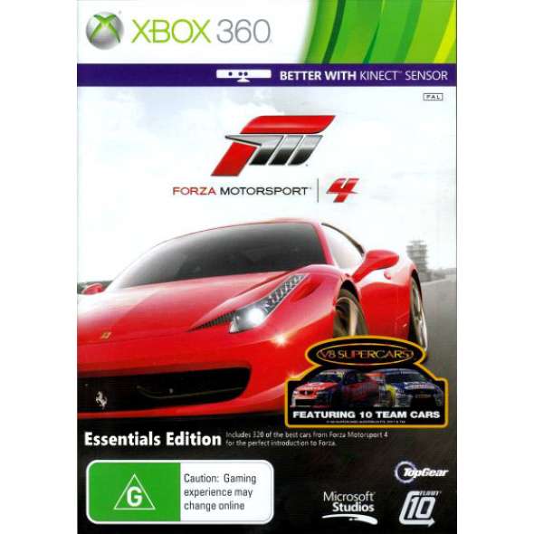 Game | Microsoft Xbox 360 | Forza Motorsport 4 (Essentials Edition)