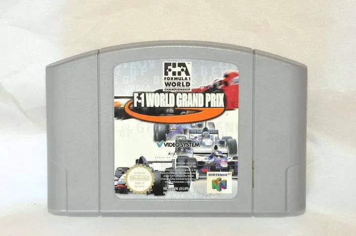 Game | Nintendo N64 | F1 World Grand Prix F-1 Physical Video Games Game Nintendo