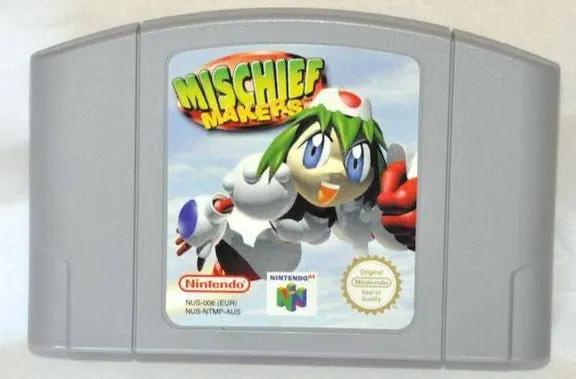 Game | Nintendo N64 | Mischief Makers Physical Video Games Game Nintendo