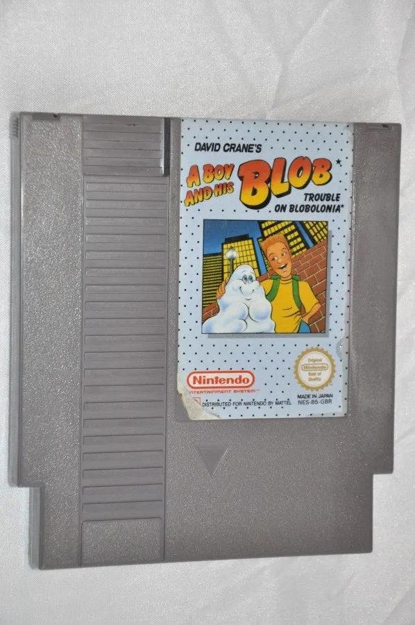 Game | Nintendo NES | A Boy And His Blob Trouble On Blobolonia Physical Video Games Game Nintendo