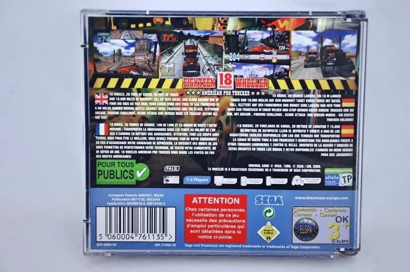 Game | Sega Dreamcast 18 Wheeler American Pro Trucker Complete CIB Physical Video Games Game Sega