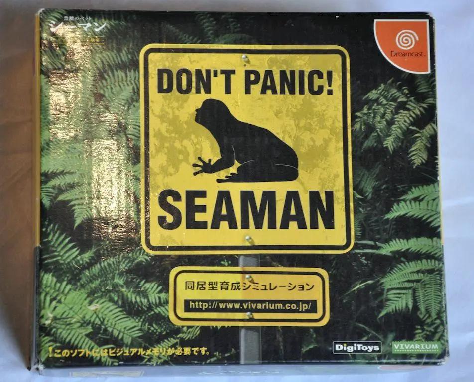 Game | Sega Dreamcast | Seaman Physical Video Games Game Sega