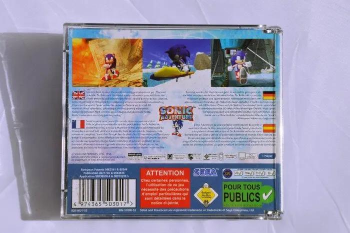 Game | Sega Dreamcast | Sonic Adventure Physical Video Games Game Sega