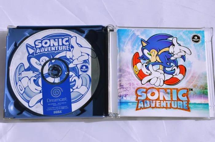 Game | Sega Dreamcast | Sonic Adventure Physical Video Games Game Sega