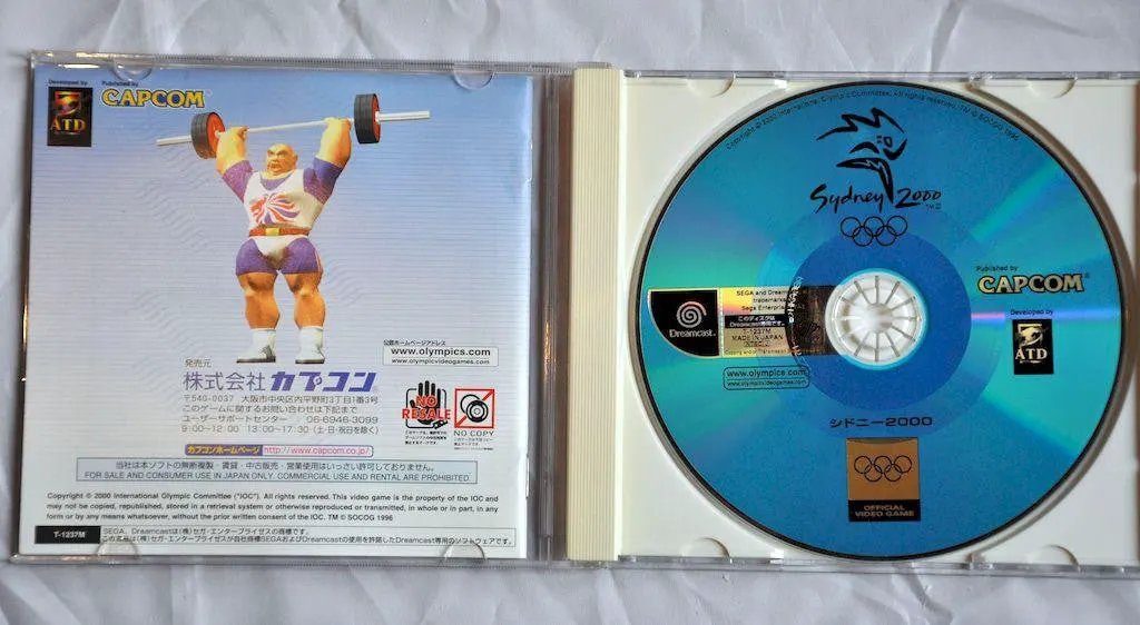 Game | Sega Dreamcast | Sydney 2000 Physical Video Games Game Sega