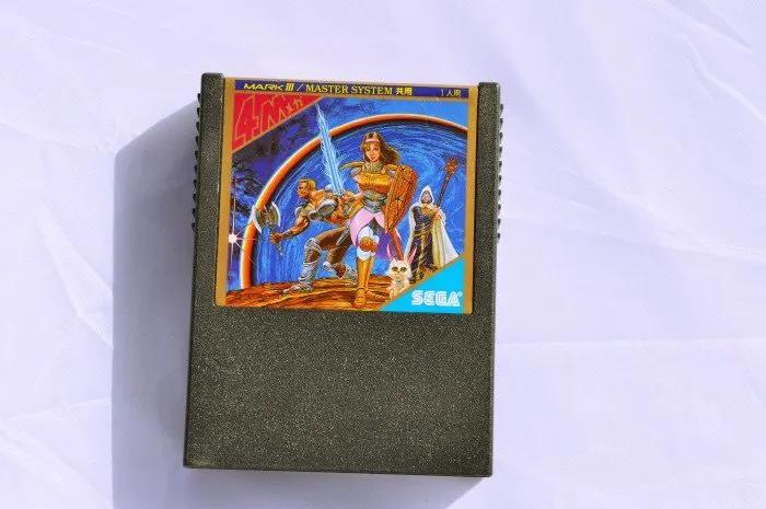 Game | Sega Mark III Phantasy Star Gold FM G-1341 Physical Video Games Game Sega