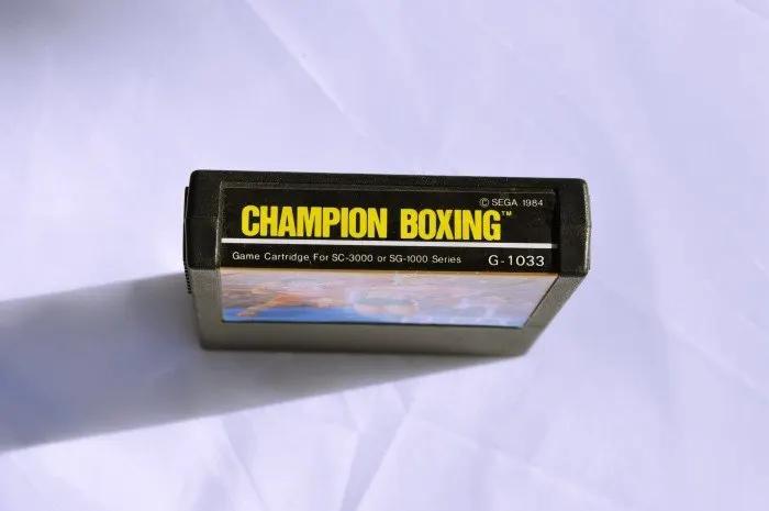 Game | Sega SG-1000 | Champion Boxing G-1033 Physical Video Games Game Sega