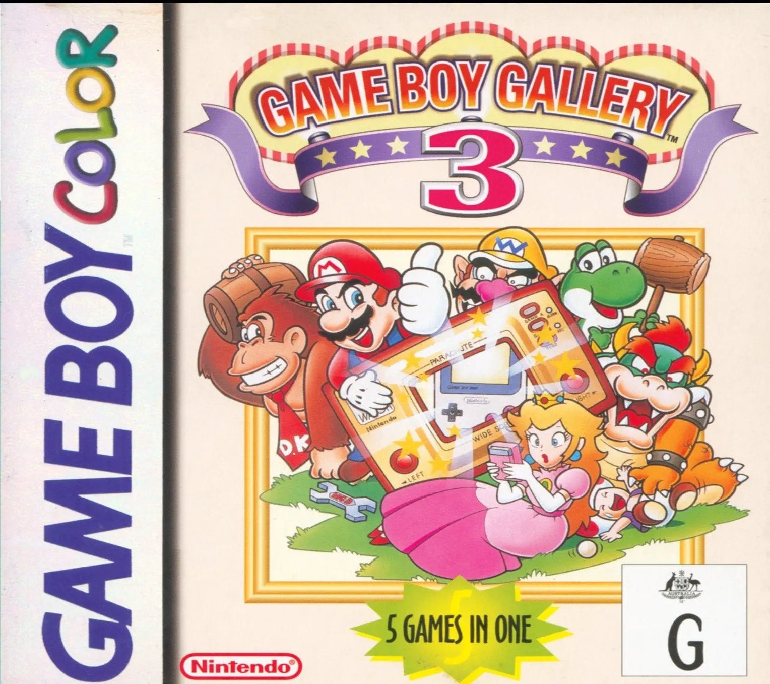 Game | Nintendo Game Boy Color GBC | Game Boy Gallery 3 Physical Video Games Game Nintendo