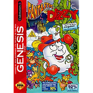 Game | Sega Mega Drive | Fantastic Dizzy