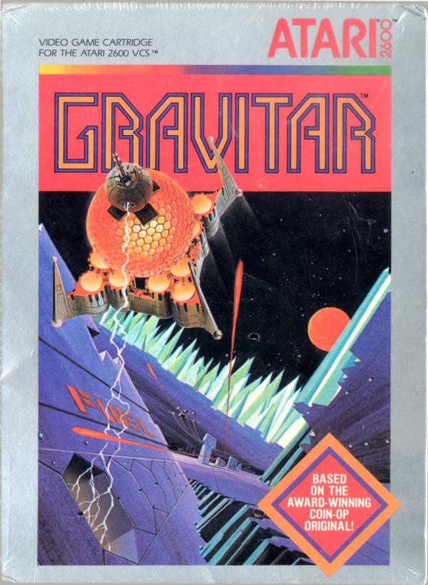 Game | Atari 2600 | Gravitar (Silver Box)