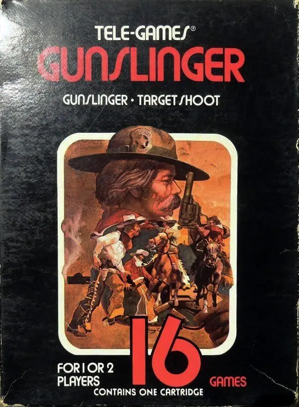 Game | Atari 2600 | Gunslinger Physical Video Games Game Atari