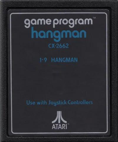 Game | Atari 2600 | Hangman (Text Label) Physical Video Games Game Atari