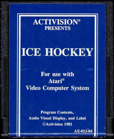 Game | Atari 2600 | Ice Hockey (Blue Label)
