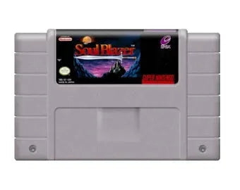 Game | Super Nintendo SNES | Soul Blazer Physical Video Games Game Nintendo