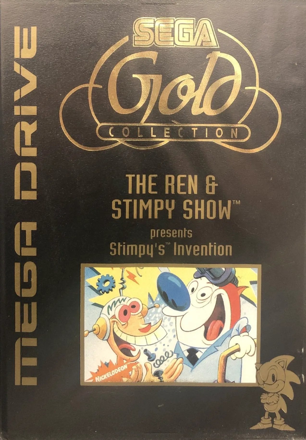 Game | Sega Mega Drive | Ren And Stimpy Show Stimpy's Invention (Gold) Physical Video Games Game Sega