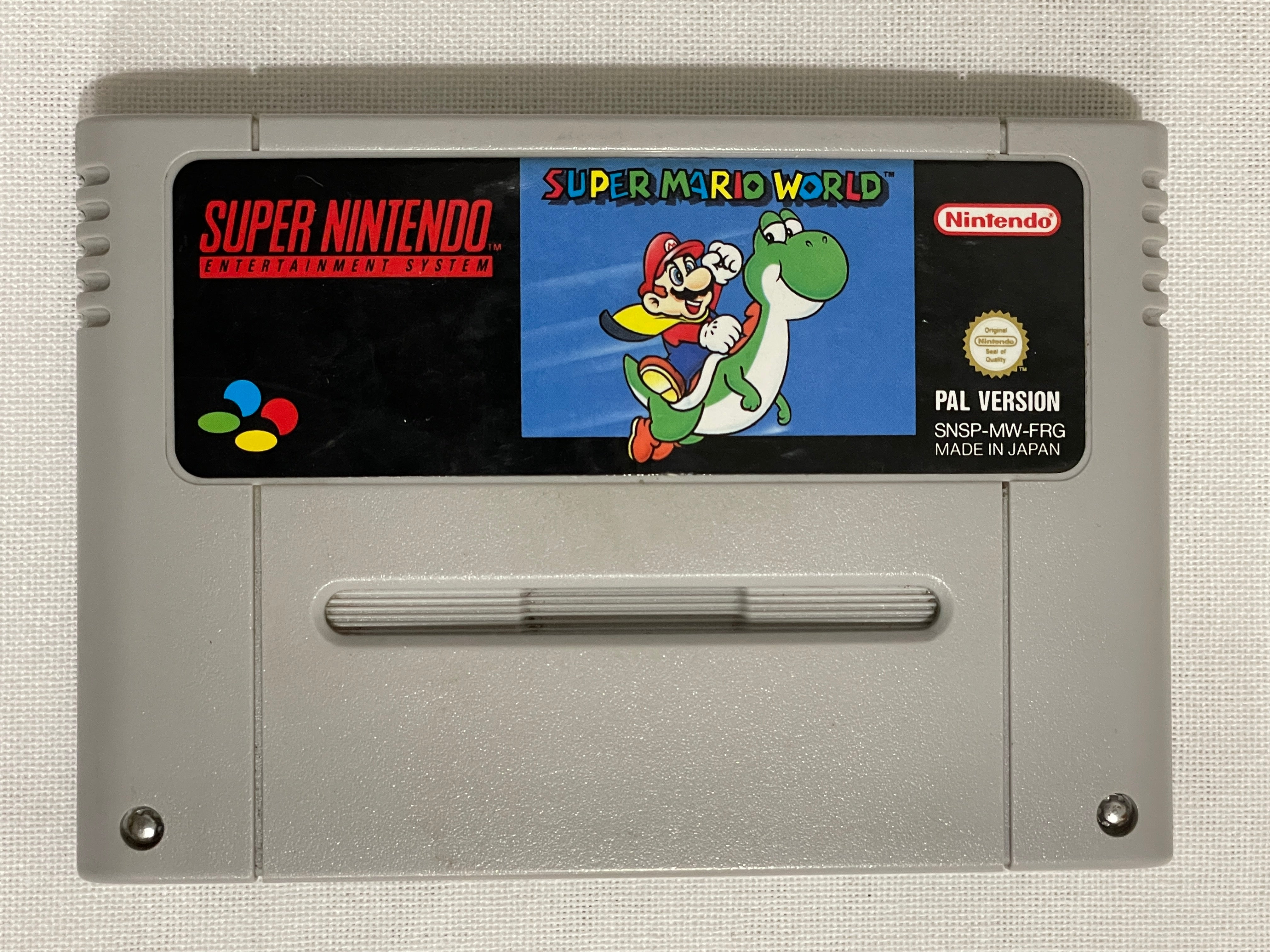 Game | Super Nintendo SNES | Super Mario World