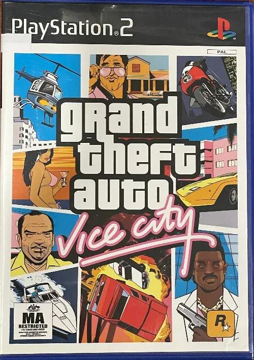 Game | Sony PlayStation PS2 | Grand Theft Auto Vice City Physical Video Games Game Sony