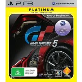 Game | Sony PlayStation PS3 | Gran Turismo 5 (Platinum) Physical Video Games Game Sony