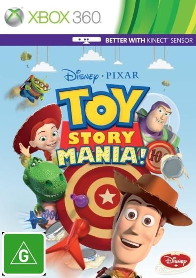 Game Microsoft Xbox 360 Toy Story Mania