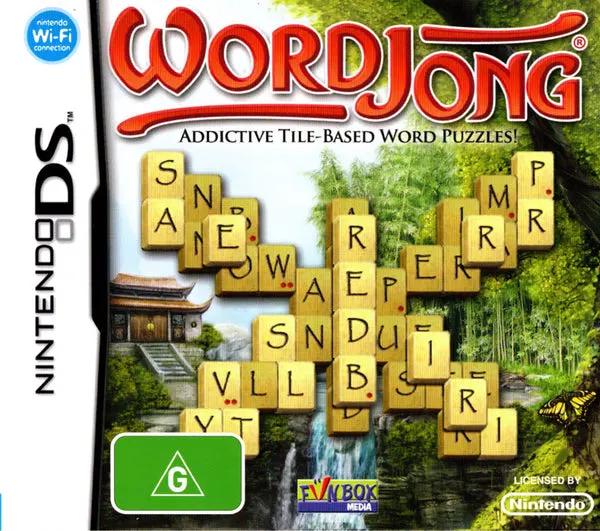 Game | Nintendo DS | WordJong Physical Video Games Game Nintendo