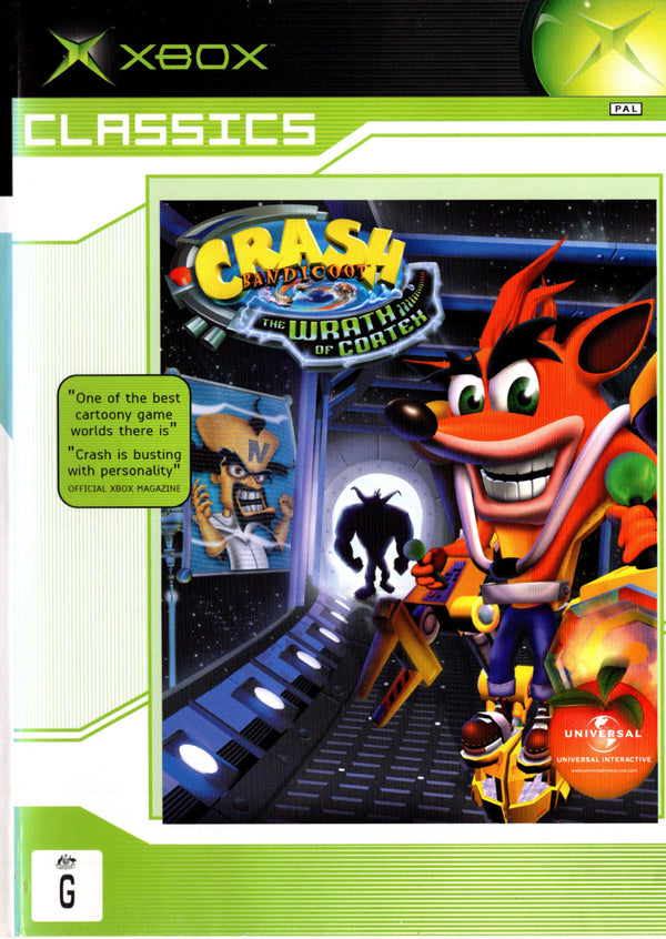 Game | Xbox | Crash Bandicoot: The Wrath Of Cortex (Classics)
