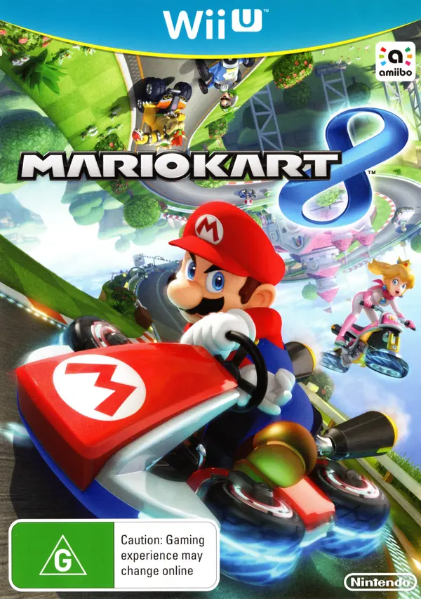 Game | Nintendo Wii U | Mario Kart 8 Physical Video Games Game Nintendo