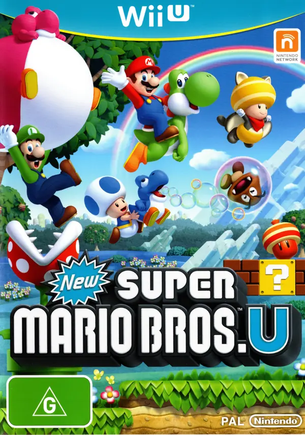 Game | Nintendo Wii U | New Super Mario Bros. U Physical Video Games Game Nintendo