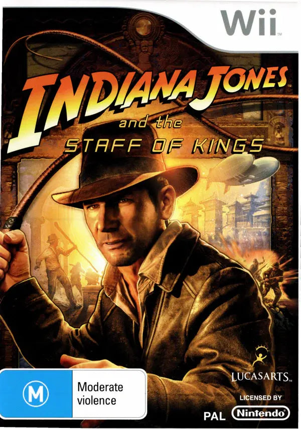 Game | Nintendo Wii | Indiana Jones And The Staff Of Kings Physical Video Games Game Nintendo