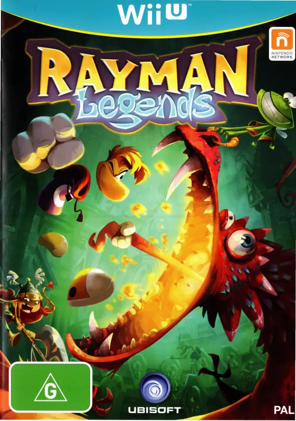 Game | Nintendo Wii U | Rayman Legends Physical Video Games Game Nintendo