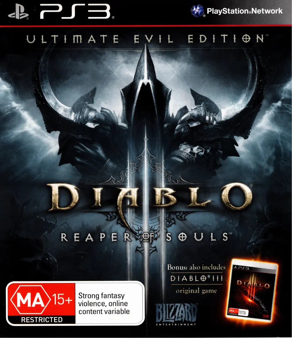 Game | Sony PlayStation PS3 | Diablo III (Ultimate Evil Edition) Physical Video Games Game Sony