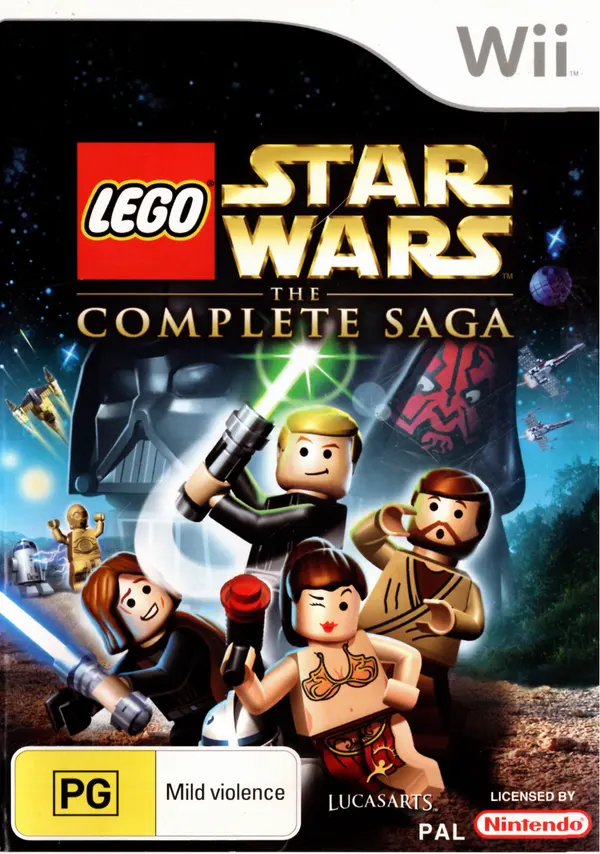 Game | Nintendo Wii | LEGO Star Wars: The Complete Saga Physical Video Games Game Nintendo