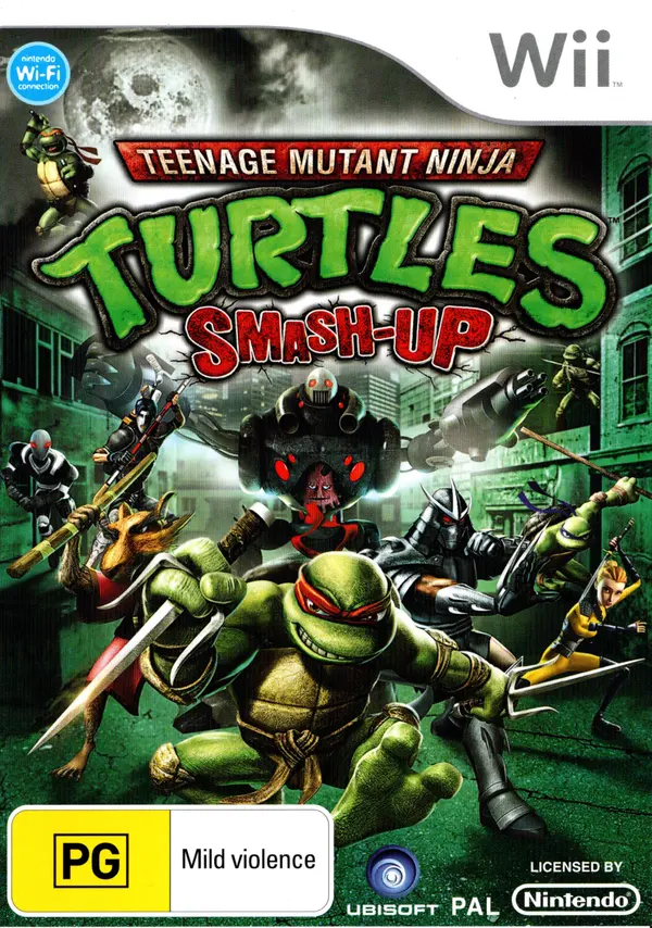 Game | Nintendo Wii | Teenage Mutant Ninja Turtles: Smash-Up Physical Video Games Game Nintendo