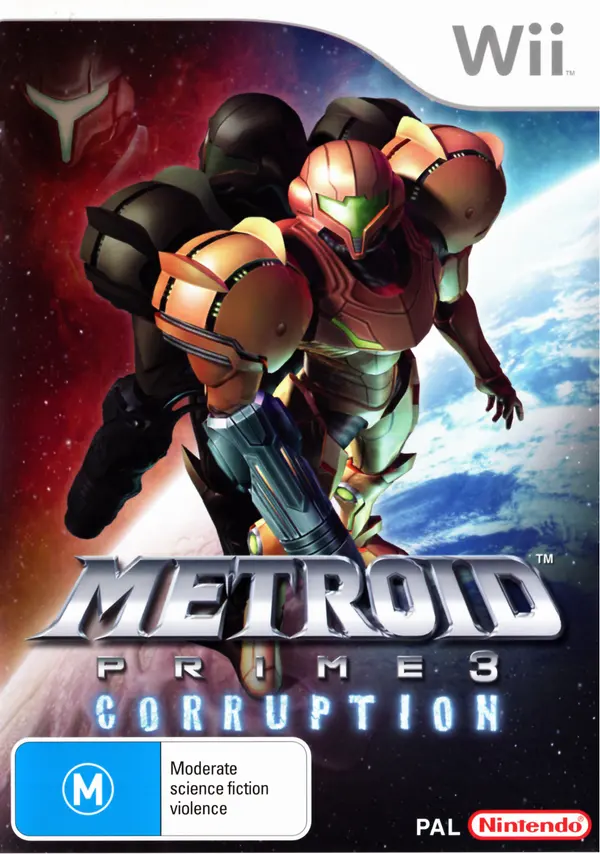 Game | Nintendo Wii | Metroid Prime 3: Corruption Physical Video Games Game Nintendo