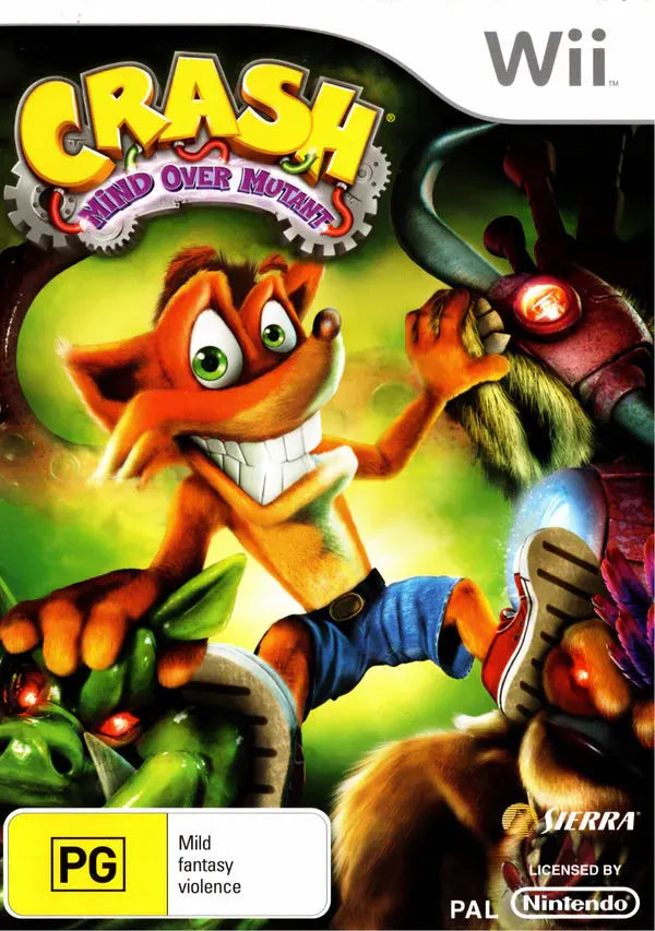 Game | Nintendo Wii | Crash: Mind Over Mutant Physical Video Games Game Nintendo