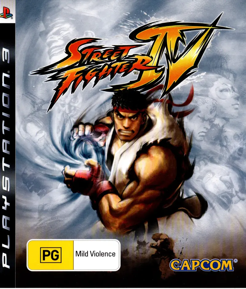 Game | Sony PlayStation PS3 | Street Fighter IV Physical Video Games Game Sony