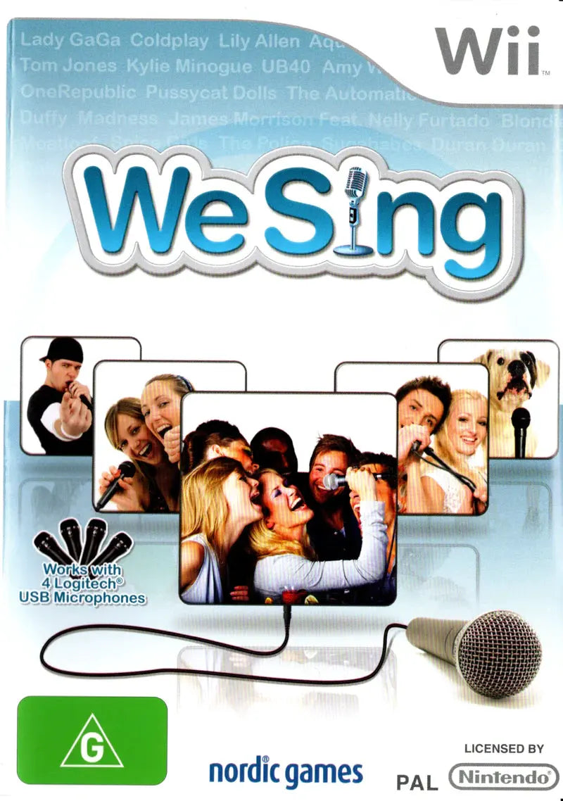 Game | Nintendo Wii | We Sing Physical Video Games Game Nintendo