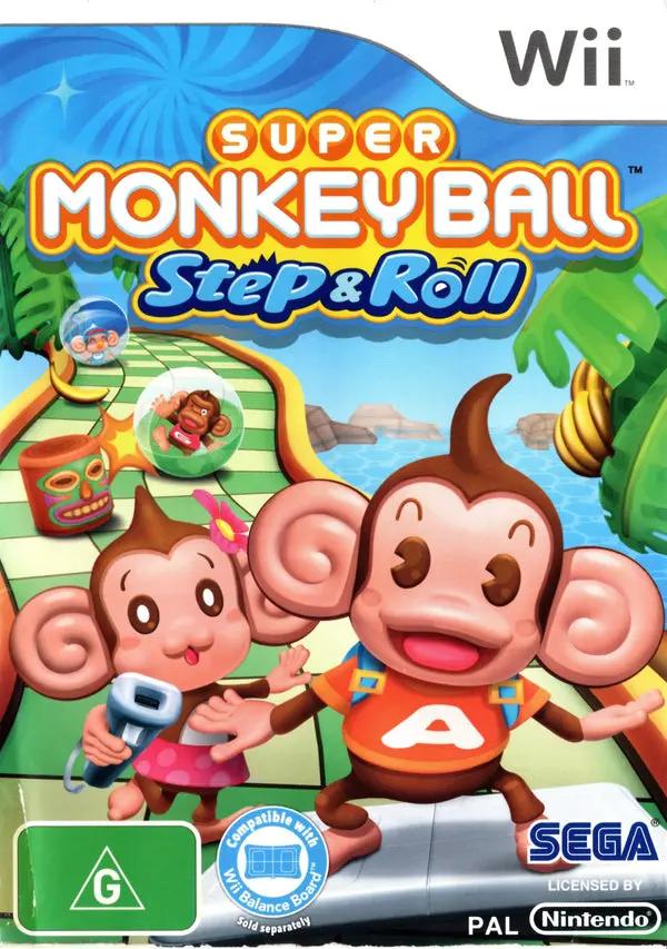Game | Nintendo Wii | Super Monkey Ball: Step & Roll Physical Video Games Game Nintendo
