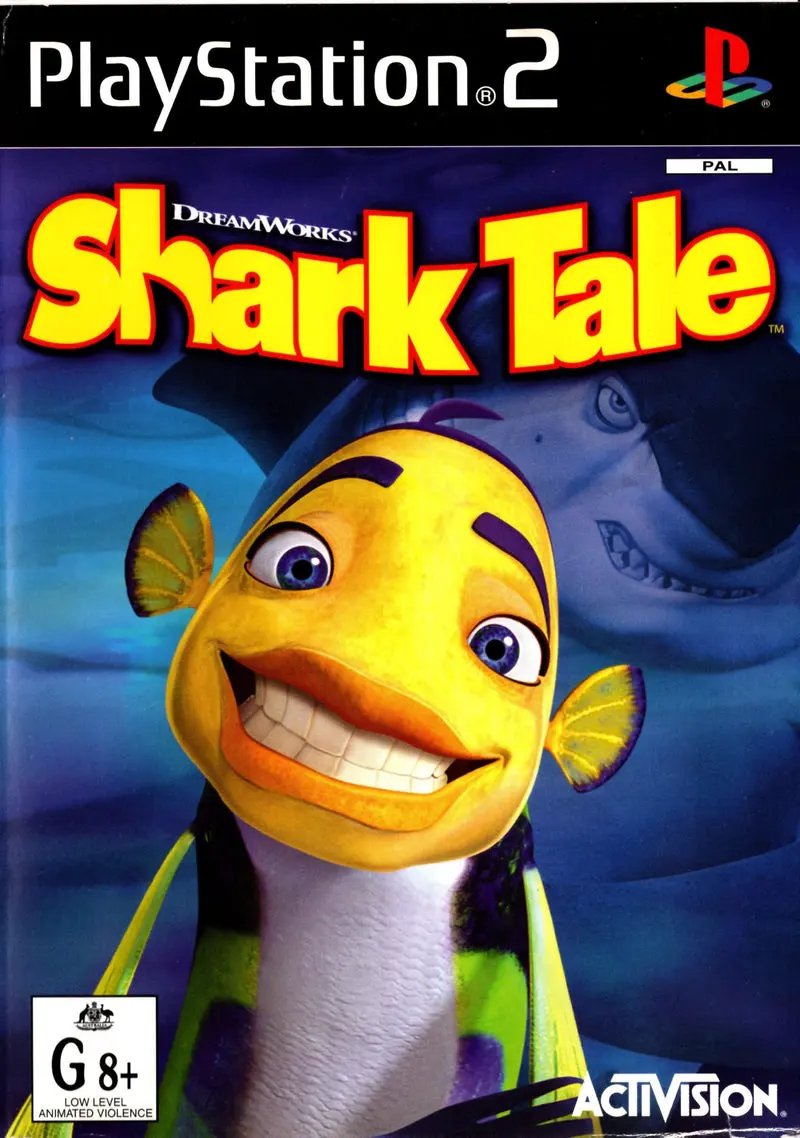 Game | Sony PlayStation PS2 | Shark Tale Physical Video Games Game Sony