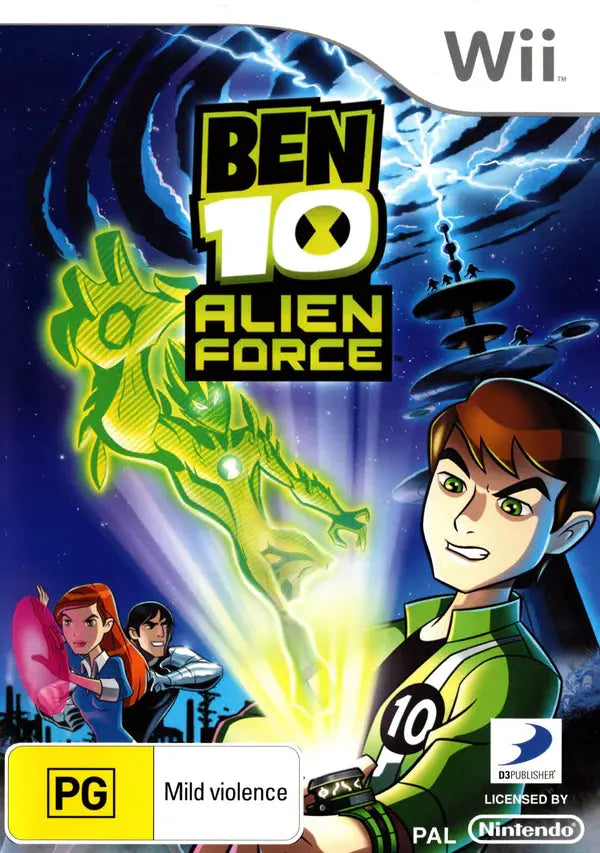 Game | Nintendo Wii | Ben 10: Alien Force Physical Video Games Game Nintendo